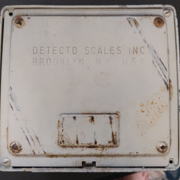 Vintage Detecto Enamel Scale - Picture 3 of 5